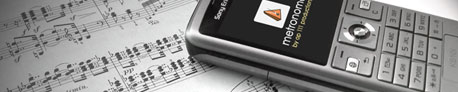 metronome in mobile phone