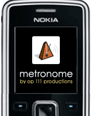 Metronom in mobile phone