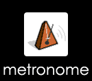 mobile phone metronome